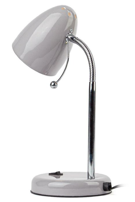 Настольная лампа N-116 Б0047203 (металл, цвет серый) - купить Рабочие лампы по цене 1516.0