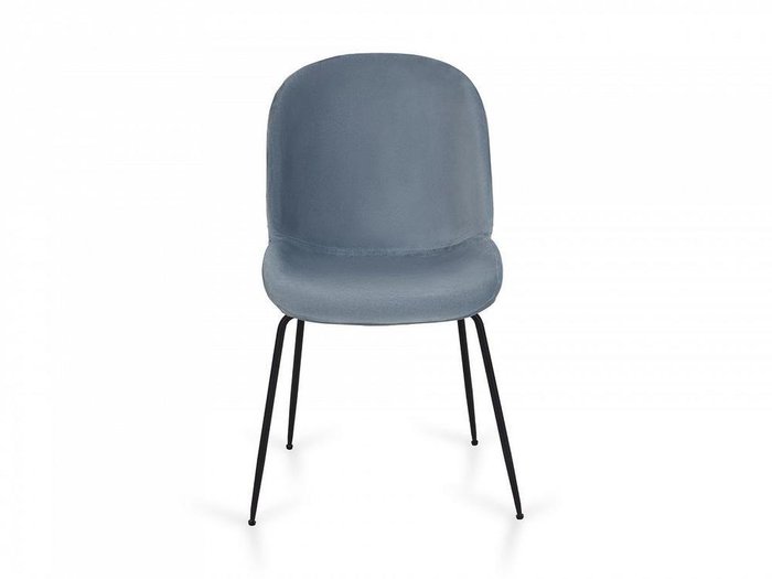 Стул Beetle серо-синего цвета - купить Обеденные стулья по цене 6900.0