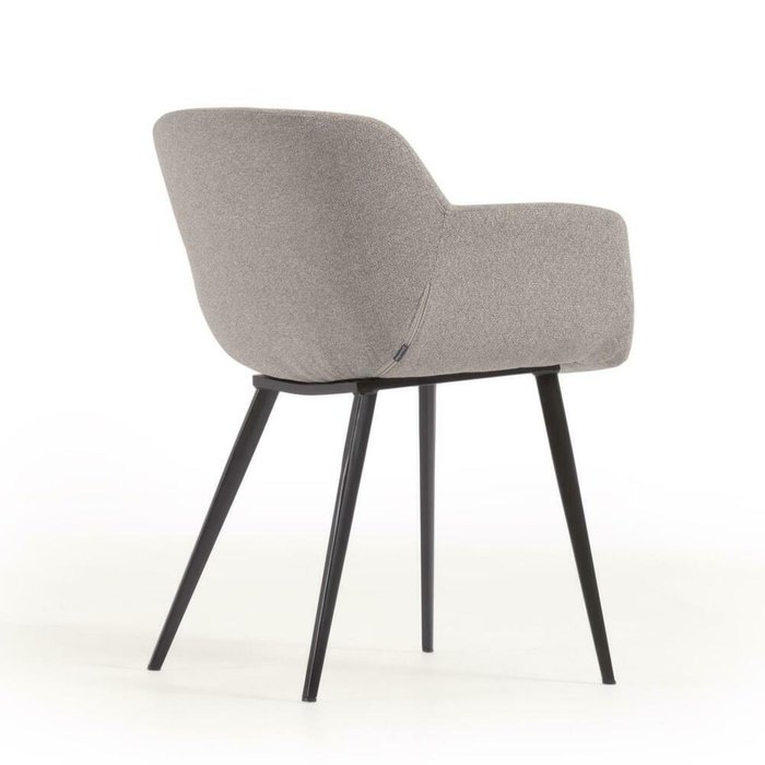 Стул Nadya Light grey светло-серого цвета - лучшие Обеденные стулья в INMYROOM