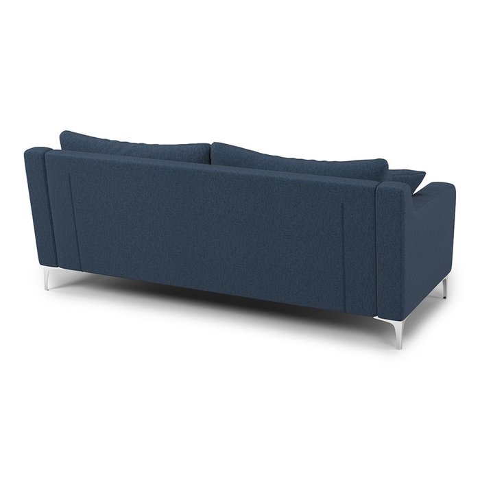 Диван Mendini ST (204 см) синего цвета - лучшие Прямые диваны в INMYROOM