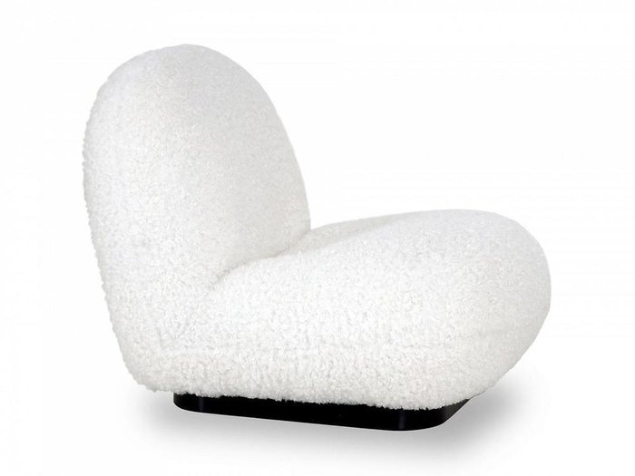 Кресло Pacha Wood белого цвета - лучшие Интерьерные кресла в INMYROOM