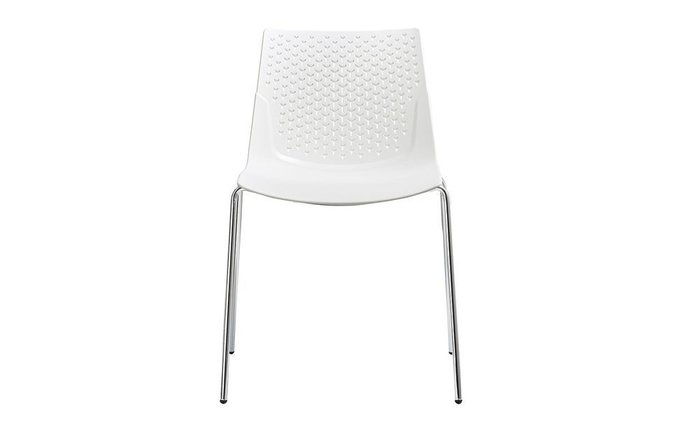 Стул Адэна с белым пластиковым сидением - купить Обеденные стулья по цене 11110.0
