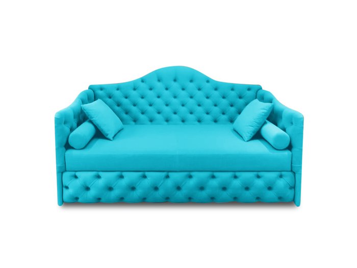 Диван-кровать Прованс голубого цвета