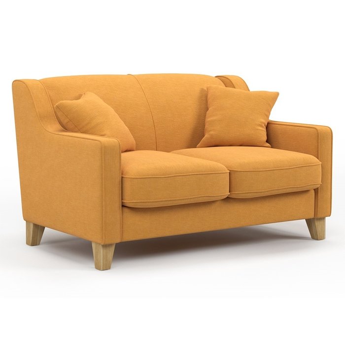 Диван-кровать Halston SFR желтого цвета - купить Прямые диваны по цене 61300.0