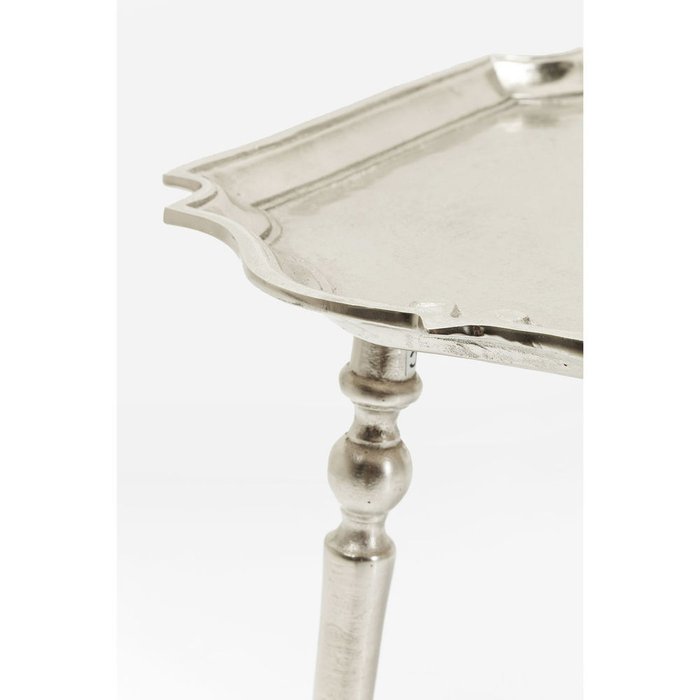 Столик приставной Endris серебряного цвета - купить Кофейные столики по цене 15930.0