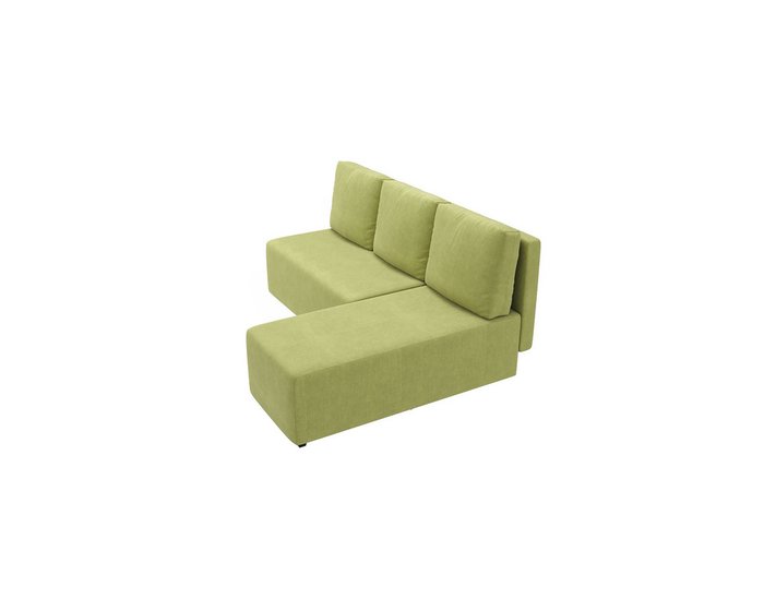 Угловой диван-кровать Каир зеленого цвета - лучшие Угловые диваны в INMYROOM