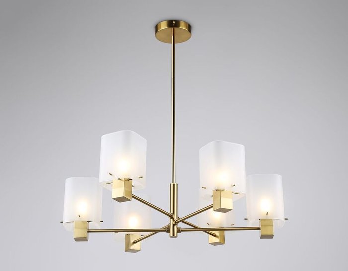 Подвесная люстра Modern LH57031 (стекло, цвет дымчатый) - лучшие Подвесные люстры в INMYROOM