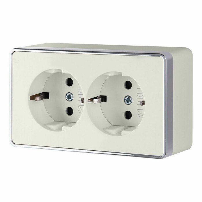 Розетка двойная с заземлением Gallant слоновая кость W5072103 Розетка двойная с заземлением Gallant слоновая кость W5072103