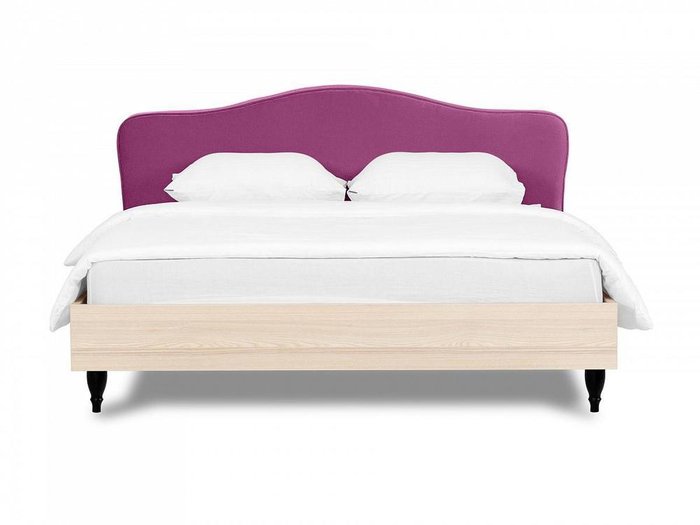 Кровать Queen II Elizabeth 160х200 с изголовьем пурпурного цвета - купить Кровати для спальни по цене 40425.0