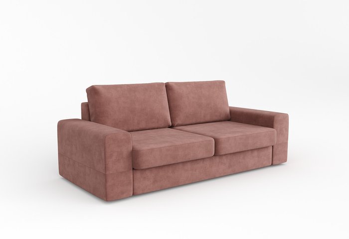 Диван-кровать Lagom розового цвета - купить Прямые диваны по цене 71489.0