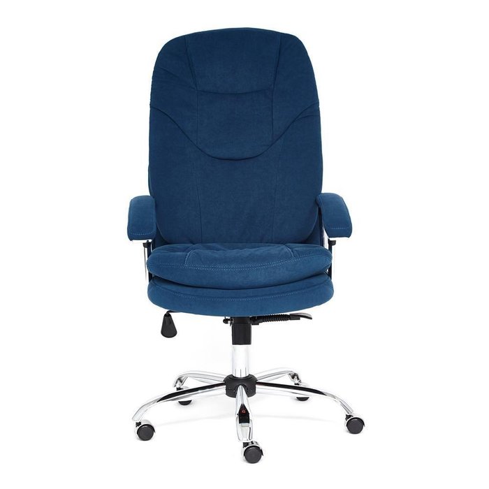 Кресло офисное Softy Lux синего цвета - купить Офисные кресла по цене 20426.0