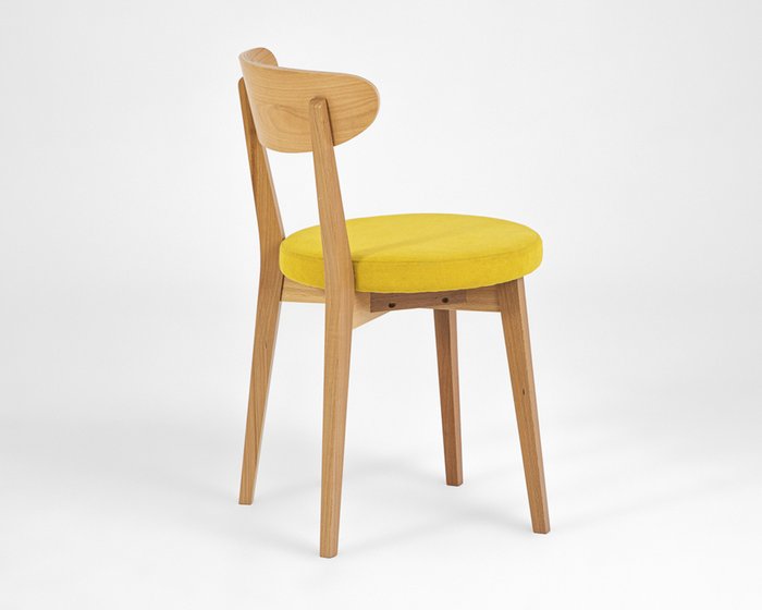 Стул Дакар желтого цвета - лучшие Обеденные стулья в INMYROOM