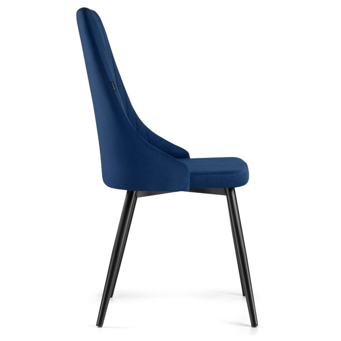 Стул Нараьян синего цвета - лучшие Обеденные стулья в INMYROOM