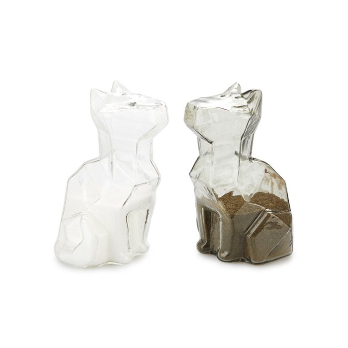 Солонка и перечница Sphinx Cats бело-серого цвета - купить Прочее по цене 3500.0
