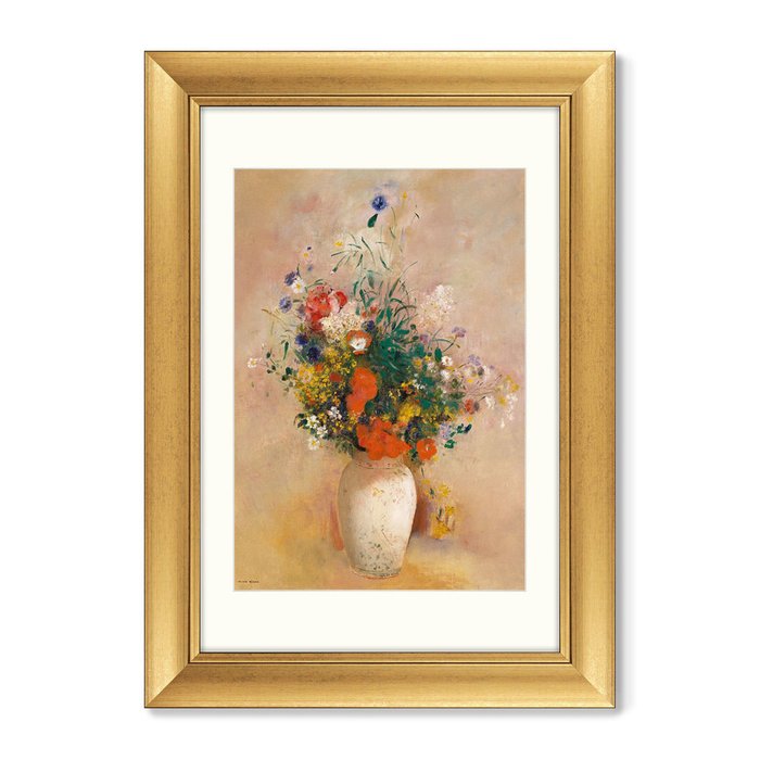 Репродукция картины Vase of Flowers 1906 г. - купить Картины по цене 12499.0