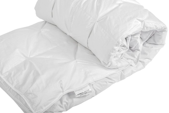 Одеяло Лира 140х205 белого цвета  - лучшие Одеяла в INMYROOM