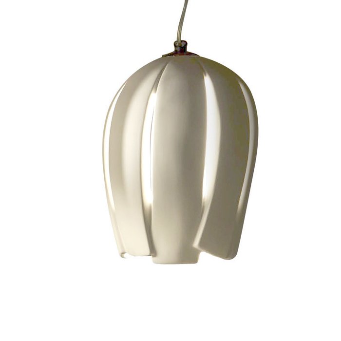 Подвесной светильник Stylnove Ceramiche COHOROS из керамики белого цвета