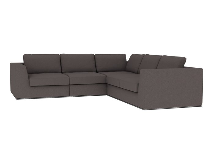 Угловой диван-кровать Igarka серого цвета