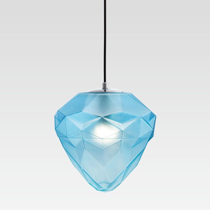 Подвесной светильник Globo с плафоном голубого цвета - купить Подвесные светильники по цене 5310.0