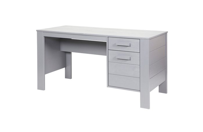 Письменный стол DE EEKHOORN "Dennis desk pine concrete grey brushed" - купить Письменные столы по цене 19646.0