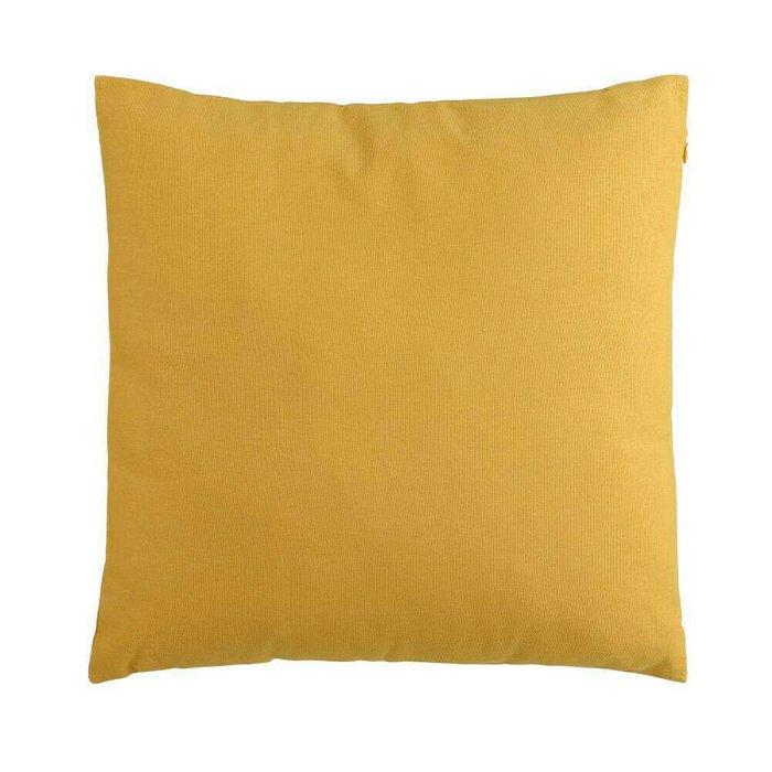 Декоративная подушка Iles 50х50 желтого цвета - купить Декоративные подушки по цене 4190.0