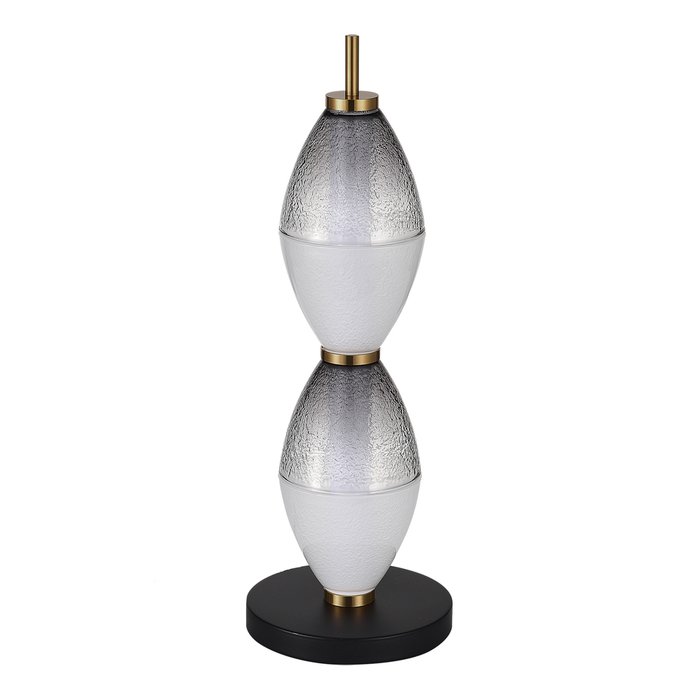 * Прикроватная лампа ST-Luce Черный/Белый, Дымчатый LED 1*16W 3000K ICE - лучшие Настольные лампы в INMYROOM