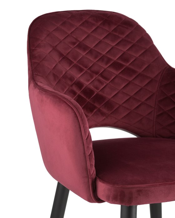 Стул Венера бордового цвета - купить Обеденные стулья по цене 6990.0
