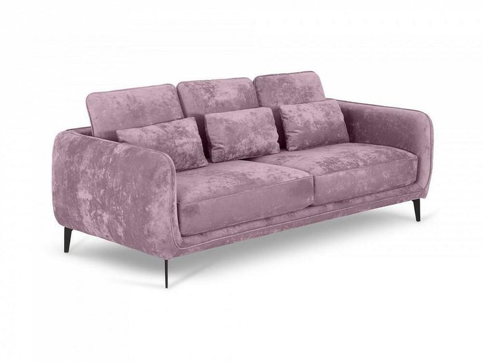 Диван Amsterdam лилового цвета - купить Прямые диваны по цене 89910.0