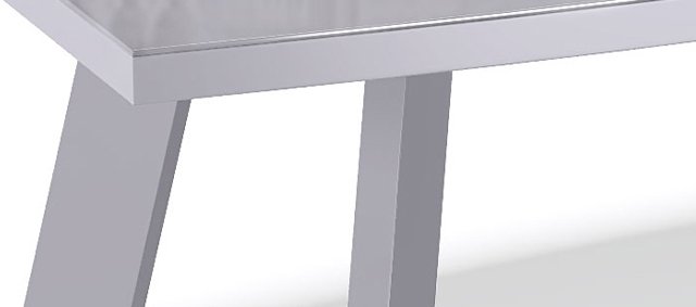 Стол обеденный раскладной серого цвета - купить Обеденные столы по цене 43590.0