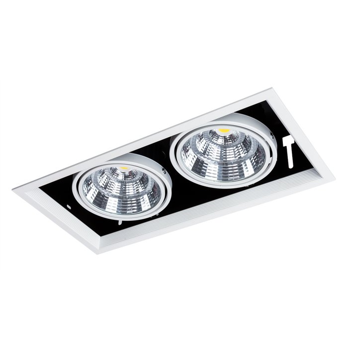 Карданный светильник Merga серого цвета - лучшие Потолочные светильники в INMYROOM