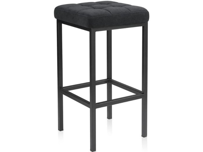 Табурет полубарный Камелот черного цвета - купить Барные стулья по цене 4757.0