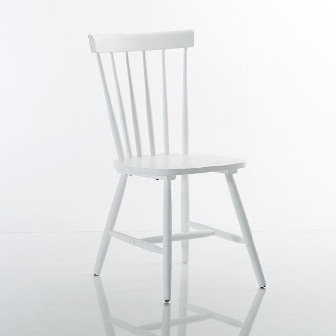 Комплект из двух стульев Jimi с перекладинами из массива гевеи - купить Обеденные стулья по цене 20799.0