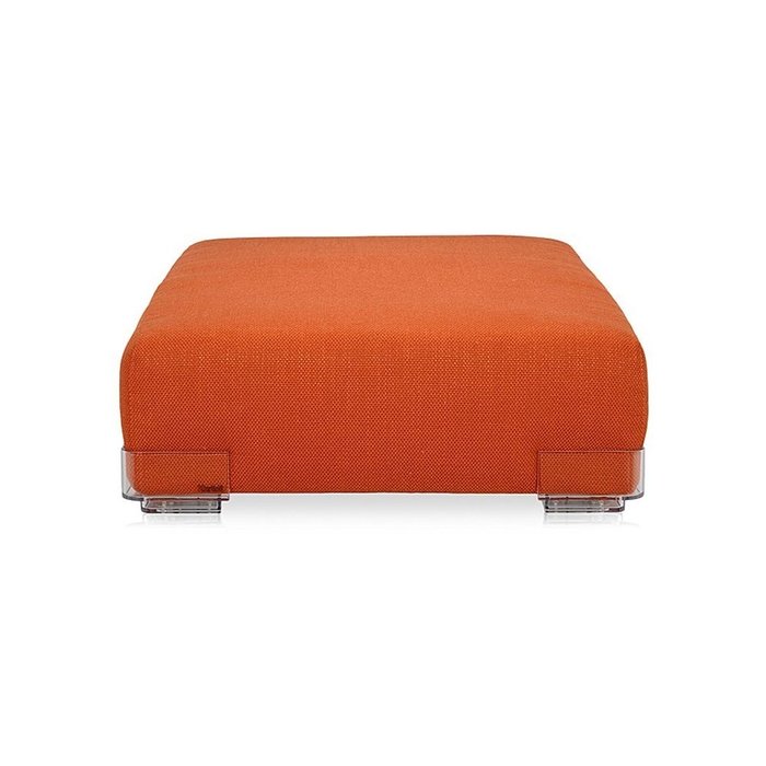 Пуф Plastics Duo оранжевого цвета - купить Пуфы по цене 134635.0