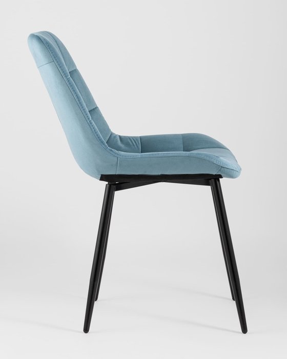 Стул Флекс пыльно-голубого цвета - лучшие Обеденные стулья в INMYROOM