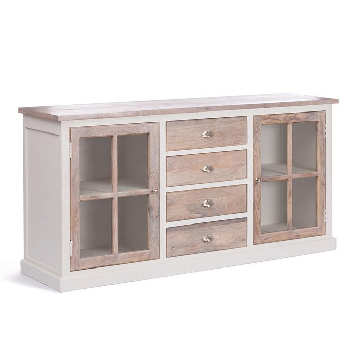 Комод Riviera бело-бежевого цвета