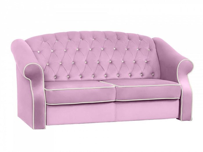 Диван-кровать Boston лилового цвета - купить Прямые диваны по цене 110600.0