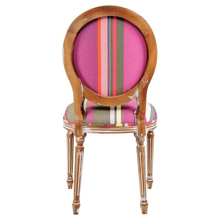 Стул Скейтер серо-розового цвета - лучшие Обеденные стулья в INMYROOM