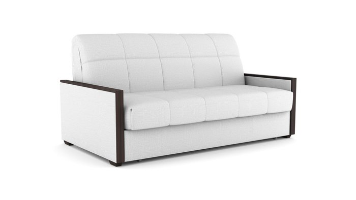 Диван-кровать Хеликс M белого цвета  - купить Прямые диваны по цене 51439.0