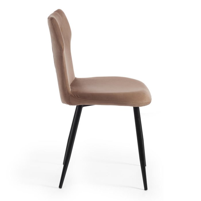 Набор из четырех стульев Robocop коричневого цвета - лучшие Обеденные стулья в INMYROOM