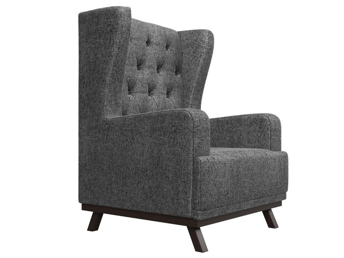 Кресло Джон Люкс серого цвета - лучшие Интерьерные кресла в INMYROOM