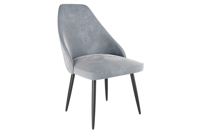Набор из двух стульев Милан серого цвета  - купить Обеденные стулья по цене 17490.0