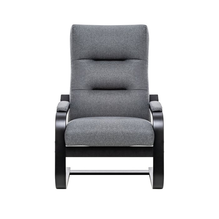 Кресло Оскар серого цвета - купить Интерьерные кресла по цене 17100.0