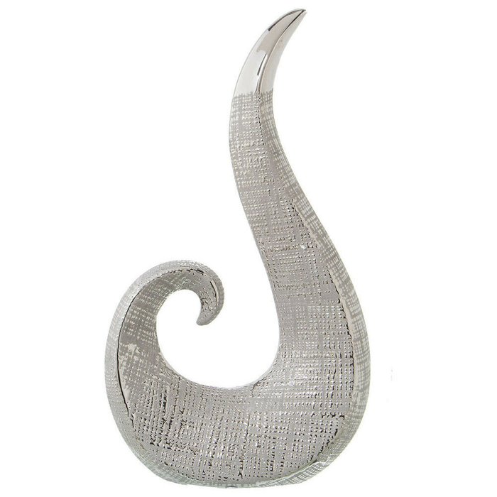 Декоративная фигура Серебристый Керамика 22 x 9 x 39 cm