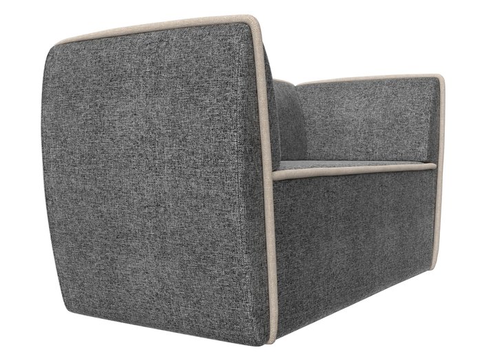 Прямой диван Бергамо серого цвета - купить Прямые диваны по цене 27999.0