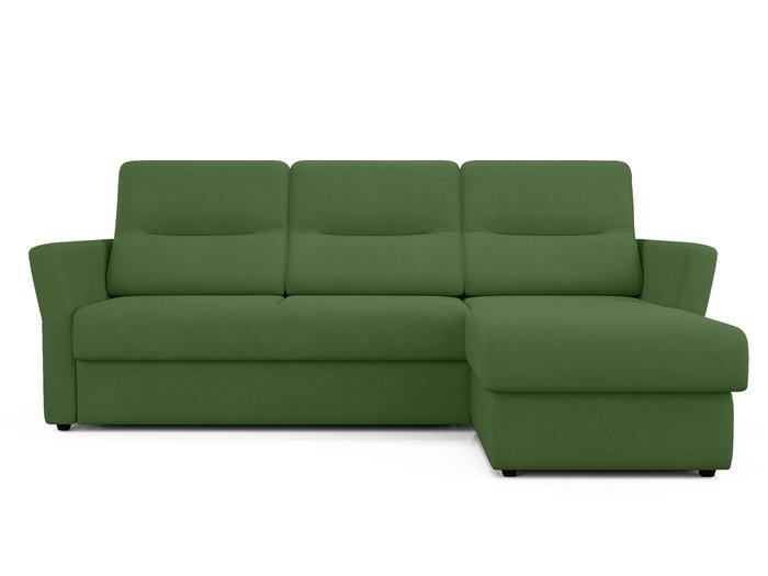 Угловой диван-кровать Sonny зеленого цвета