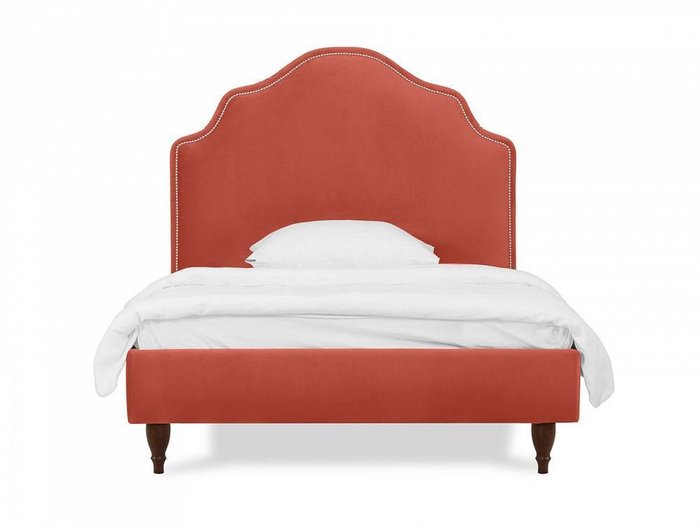 Кровать Princess II L 120х200 кораллового цвета - лучшие Кровати для спальни в INMYROOM