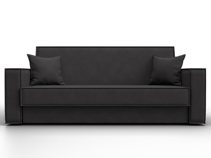 Диван-кровать Куба темно-коричневого цвета (замша) - купить Прямые диваны по цене 45990 Диван-кровать Куба темно-коричневого цвета (замша) - купить Прямые диваны по цене 45990