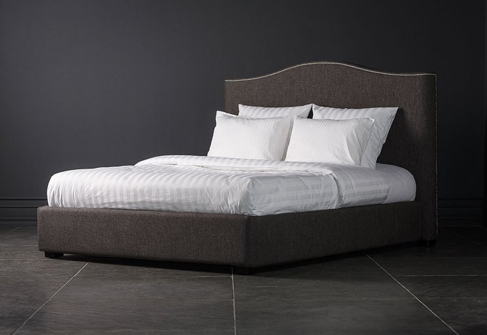 Кровать Дьюсбери из прочного дерева бука 160х200 см - лучшие Кровати для спальни в INMYROOM