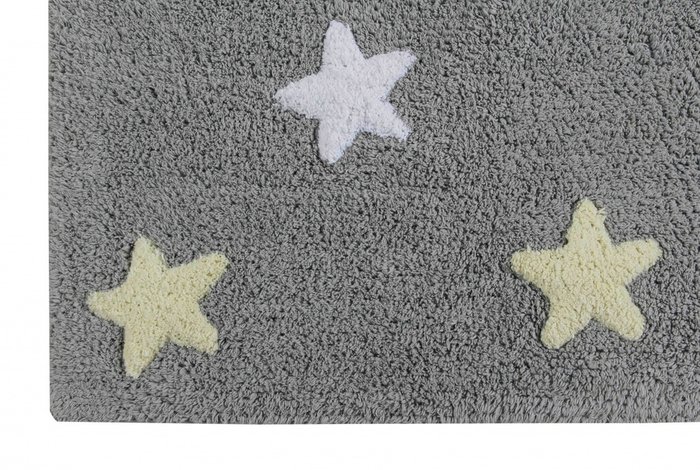 Ковер Stars Tricolor 120х160 серого цвета - купить Ковры для детской по цене 18221.0