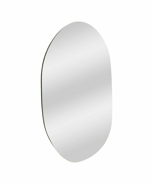 Настенное зеркало Dresser 52х89 с основанием черного цвета